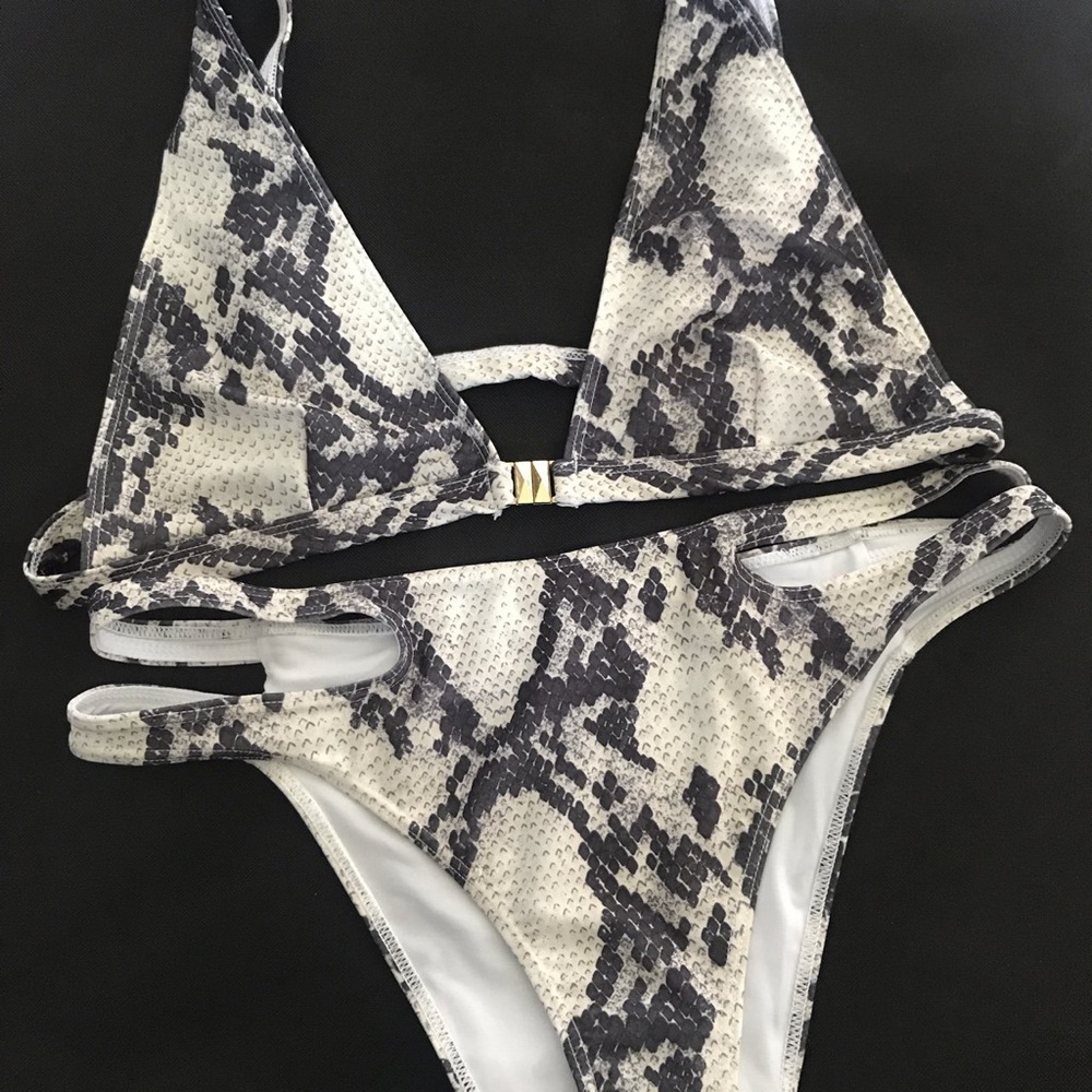 ICON SWIM Snake print bikini